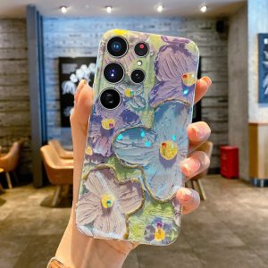 Oil Painting Flower Galaxy/iPhone Case