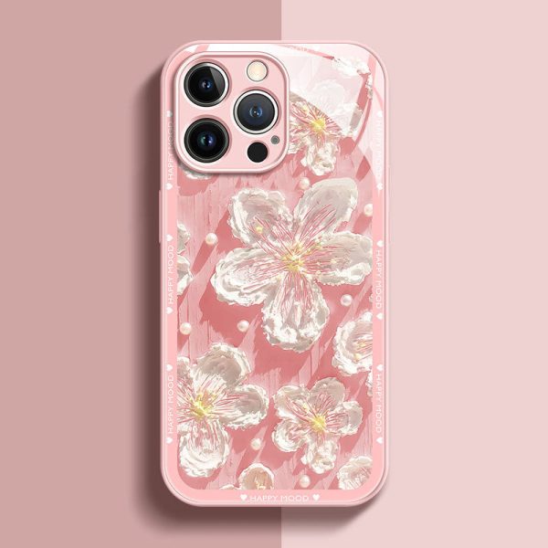 1_fc9804cc-f234-4e6a-a7a7-731939cfe08d.jpg Oil Painting Flower iPhone Case