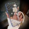 2_8.jpg Luxury Camellia Transparent iPhone case with Lens Film