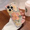 3_a266358f-4b9f-4921-9391-883167308360.jpg Gentle Oil Painting Flower iPhone Case