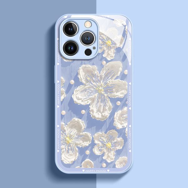 3_e475a6fd-8384-4d97-88ed-64c4fc5ba287.jpg Oil Painting Flower iPhone Case