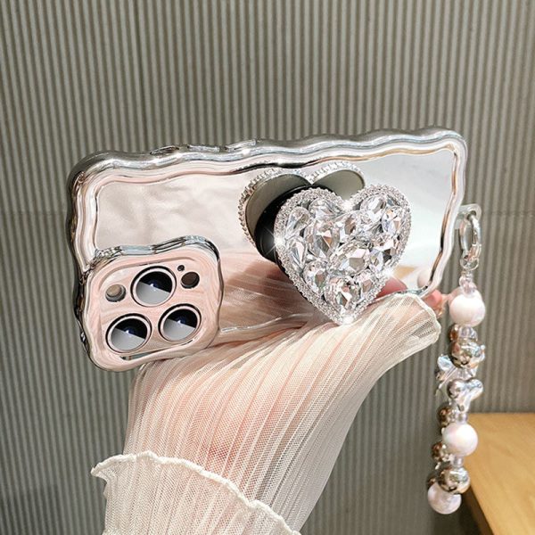 5_245a1fc7-bbd9-4548-bb7c-df6f801be0ae.jpg Silver Heart Rhinestone Stand iPhone Case