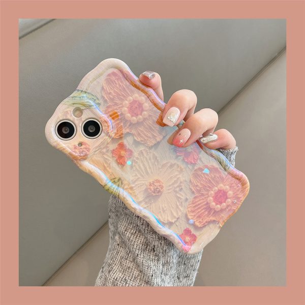 5_46d4c73b-27ee-4a1a-a62f-b7e8a20510fd.jpg Luxury Pearl Oil Painting Flower iPhone Case