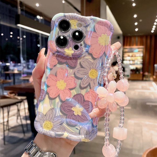 5_6802b479-bd36-40a5-8d16-80b7a04ee41f.jpg Gentle Oil Painting Flower iPhone Case