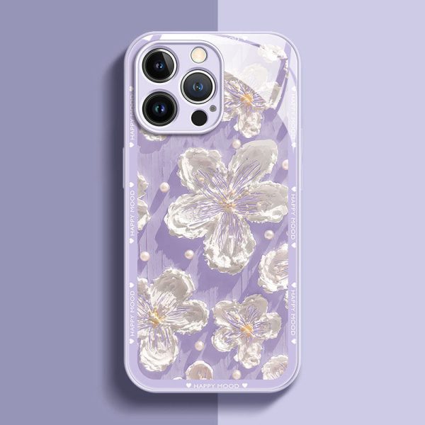 6_a66e67df-3f04-4dea-82f7-7d4e43c5f549.jpg Oil Painting Flower iPhone Case