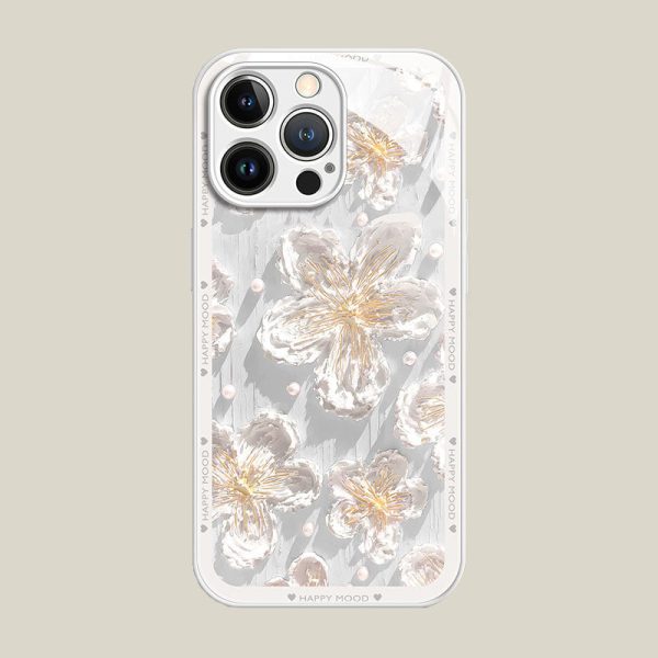 9_18462678-062c-45d4-a4da-9b8e97dc7e73.jpg Oil Painting Flower iPhone Case