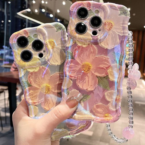 9_30da091c-9aa3-4268-8dac-b6fef7e9dfe7.jpg Gentle Oil Painting Flower iPhone Case