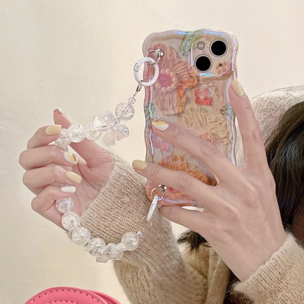 O1CN01ERpQpu21QQyt8yk4n__2208773616979-0-cib.jpg Luxury Pearl Oil Painting Flower iPhone Case
