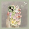 O1CN01HRnFzn2C9uTI7xgf6__0-item_pic_1a0e9ce4-b127-4a72-b0de-9844da37f625.jpg Oil Painting Flower iPhone Cream Case