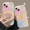 O1CN01PoSu281Nky5kqPGvP__3208331609.jpg Ins Hot Smiling Face Flower Holder iPhone Case