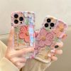 Ins Hot Colorful Oil Painting Flower iPhone Case