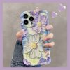 Ins Hot Colorful Oil Painting Flower iPhone Case