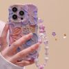 d_9fb6c309-6e8f-4ba2-851c-f2dfe3bd198a.png High Quality Blue Light Flower iPhone Case With Lanyard