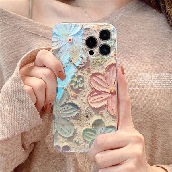 d_bf404d1c-12cd-46d0-83f9-87bec106a821.jpg Oil Painting Flower iPhone Series Phone Case