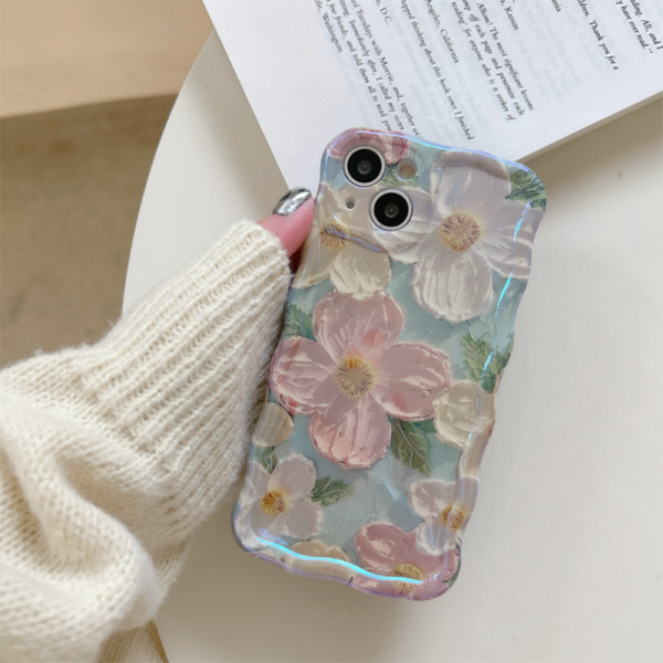 e_e09bab5b-12a7-45cb-835c-d88153e1c616.png Three-dimensional Oil Painting Flower iPhone Case
