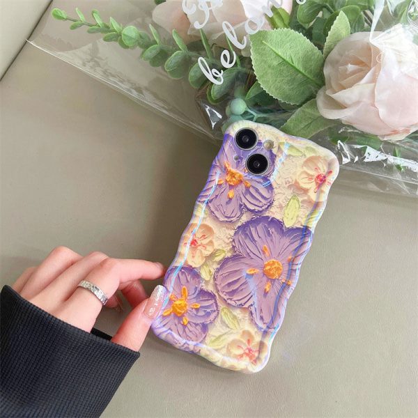 f_27db1cbc-b7b8-4ec8-b54a-c0f75a6d4471.jpg Oil Painting Flowers iPhone Case